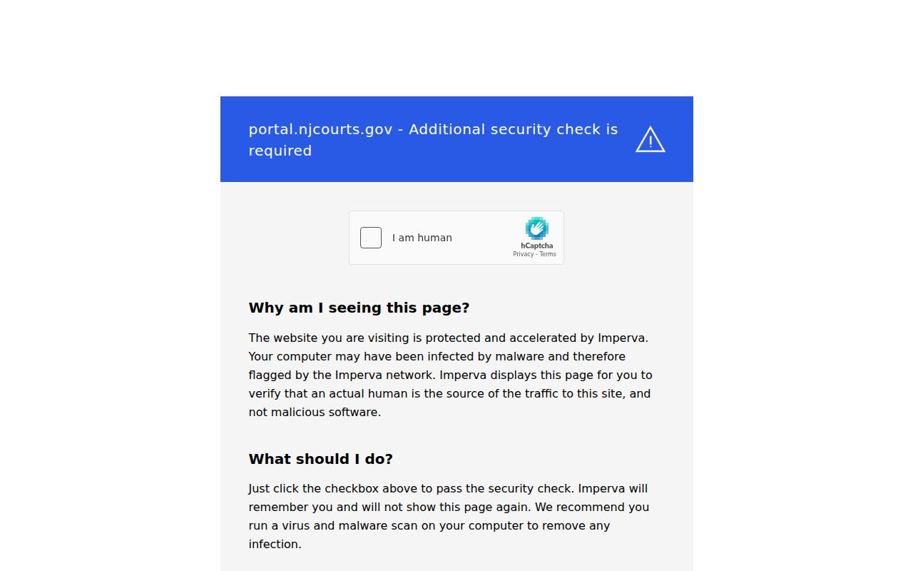 Cumberland County municipal criminal court case search screen