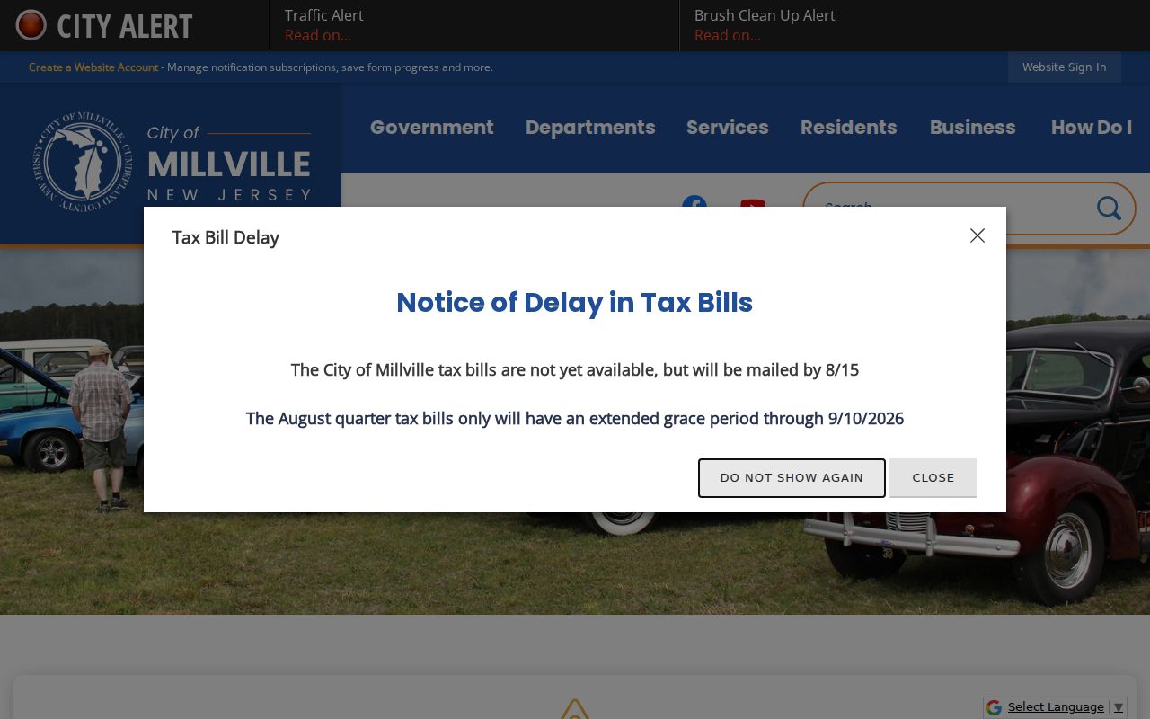 Millville criminal records official city website